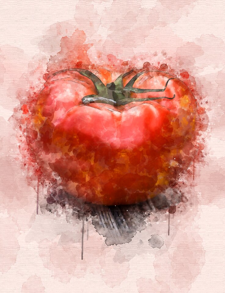 Watercolour creative artwork. Free illustration for personal and commercial use.