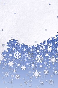 Blue xmas image. Free illustration for personal and commercial use.