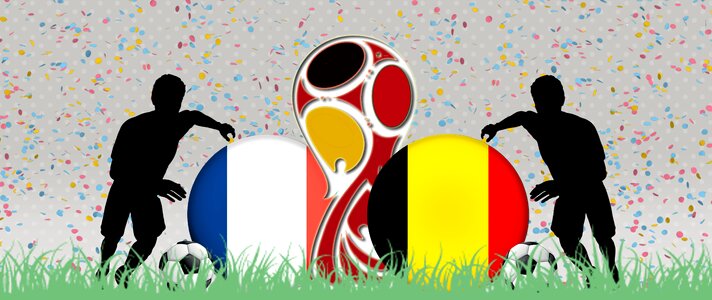 Belgium france world championship. Free illustration for personal and commercial use.
