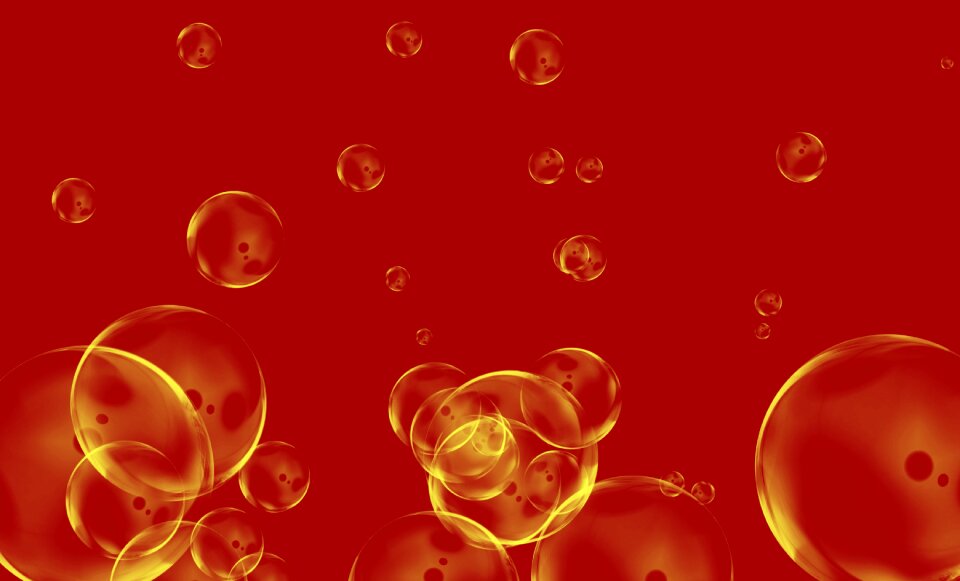 Bubble liquidity splash. Free illustration for personal and commercial use.