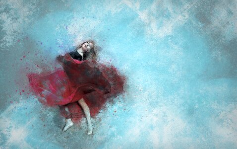 Dance ballet elegant. Free illustration for personal and commercial use.