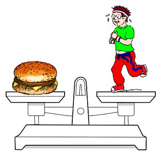 Balance exercise diabetes. Free illustration for personal and commercial use.