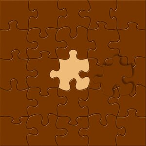 Background jigsaw puzzle color texture. Free illustration for personal and commercial use.