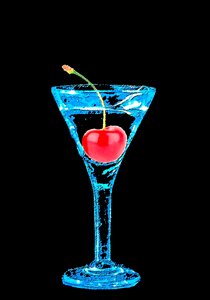 Cherry aperitif Free illustrations. Free illustration for personal and commercial use.