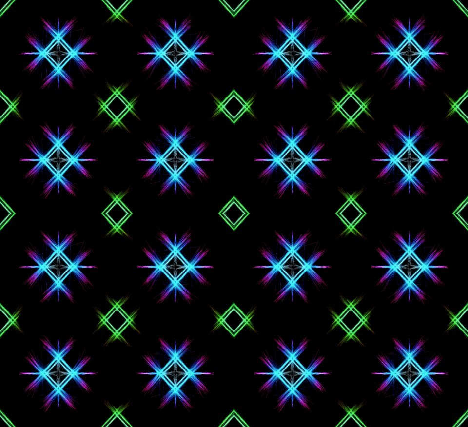 Fractal multi color decorative. Free illustration for personal and commercial use.