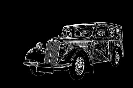 Oldtimer ddr ifa. Free illustration for personal and commercial use.
