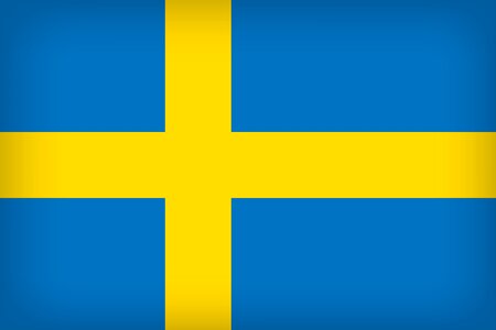 Country sweden flag. Free illustration for personal and commercial use.