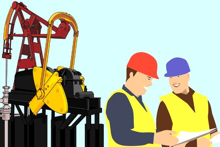 Engineer equipment extraction. Free illustration for personal and commercial use.