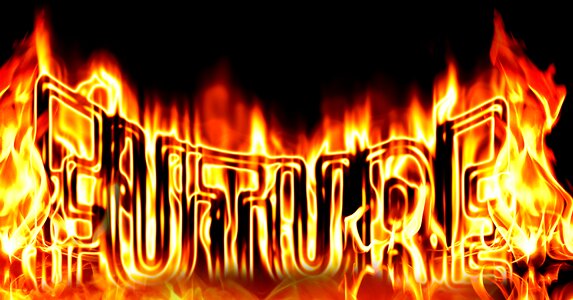 Heat flammable burn. Free illustration for personal and commercial use.