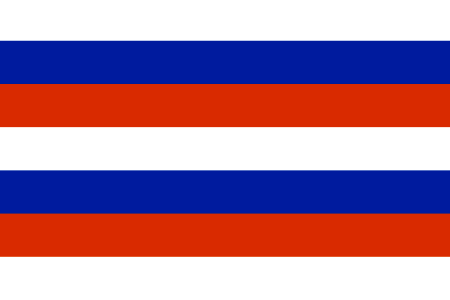 Colonial flag national. Free illustration for personal and commercial use.