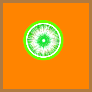 Green orange orange fruits. Free illustration for personal and commercial use.