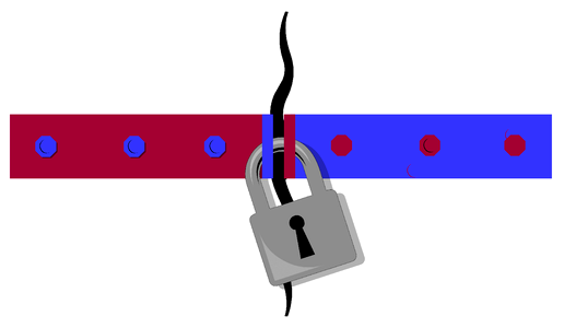 Secure security safety. Free illustration for personal and commercial use.