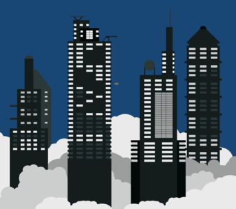 Minimal skyscrapers Free illustrations. Free illustration for personal and commercial use.