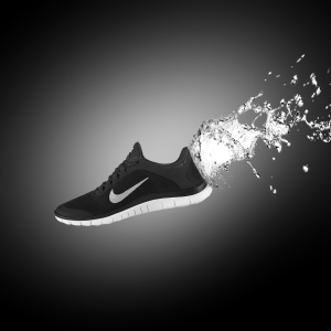 Power movement nike free. Free illustration for personal and commercial use.