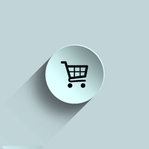 Store basket shopping icon. Free illustration for personal and commercial use.