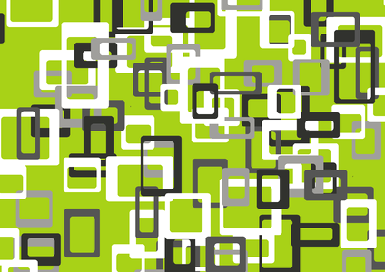 Four corner squares geometric. Free illustration for personal and commercial use.