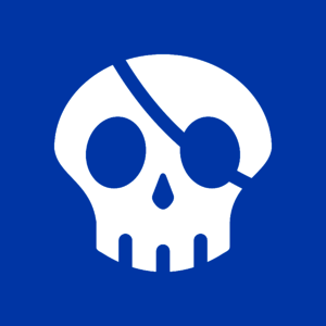 Skull pirate company. Free illustration for personal and commercial use.