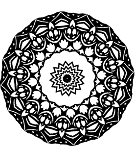Gray art gray mandala Free illustrations. Free illustration for personal and commercial use.