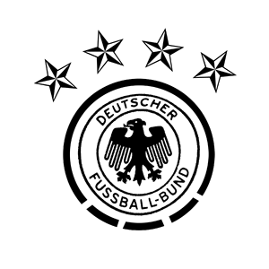 Logo german football composite. Free illustration for personal and commercial use.