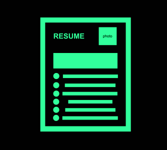 Employment application recruitment. Free illustration for personal and commercial use.