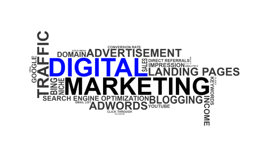 Marketing internet digital. Free illustration for personal and commercial use.