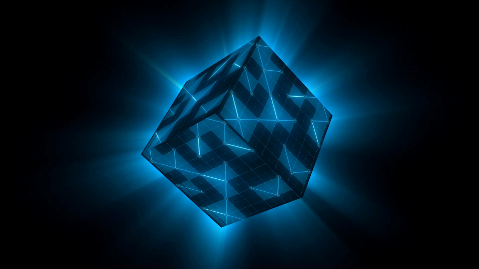 Geometric background blue. Free illustration for personal and commercial use.