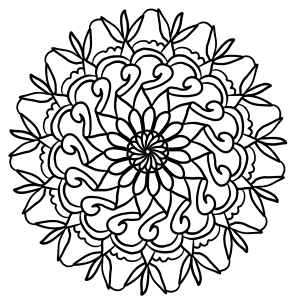 Flower floral indian. Free illustration for personal and commercial use.
