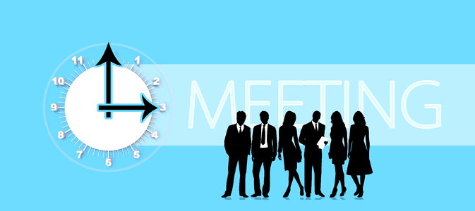 Agreement businessmen meeting. Free illustration for personal and commercial use.