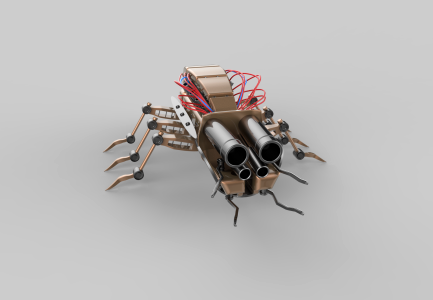 Mech 3d animal. Free illustration for personal and commercial use.
