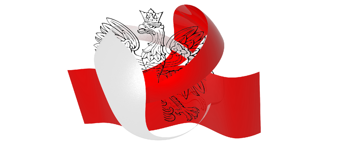 Red white the ribbon. Free illustration for personal and commercial use.
