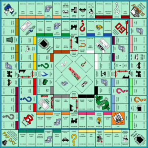 Monopoly game Free illustrations. Free illustration for personal and commercial use.