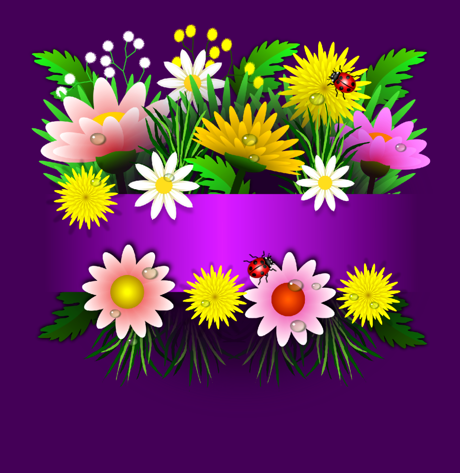 Garden bouquet spring. Free illustration for personal and commercial use.