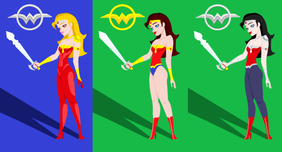 Girl wondergirl dc. Free illustration for personal and commercial use.