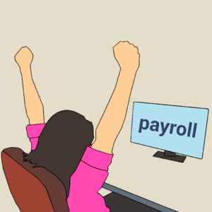 Salary women incentive. Free illustration for personal and commercial use.