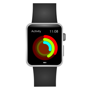 Watch smartwatch gadget. Free illustration for personal and commercial use.