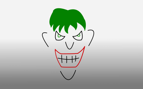 Clown cartoon caricature. Free illustration for personal and commercial use.