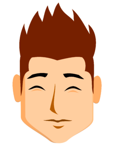 Cartoon boy emotion. Free illustration for personal and commercial use.