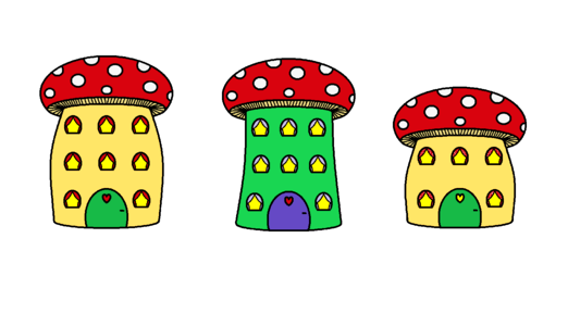 Fairy house Free illustrations. Free illustration for personal and commercial use.