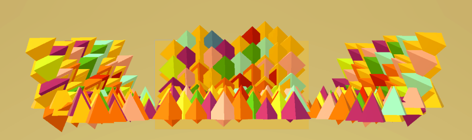 Design geometric pyramid. Free illustration for personal and commercial use.