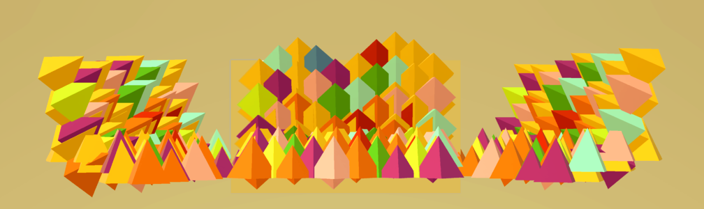 Design geometric pyramid. Free illustration for personal and commercial use.