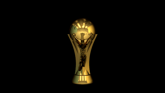 Football win award. Free illustration for personal and commercial use.