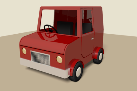 Play transport automobile. Free illustration for personal and commercial use.