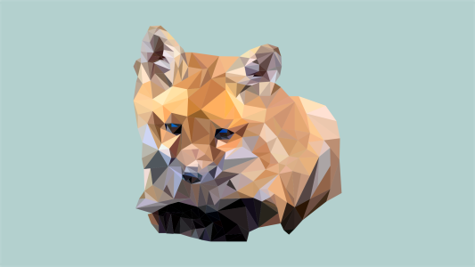Poly animal vector. Free illustration for personal and commercial use.