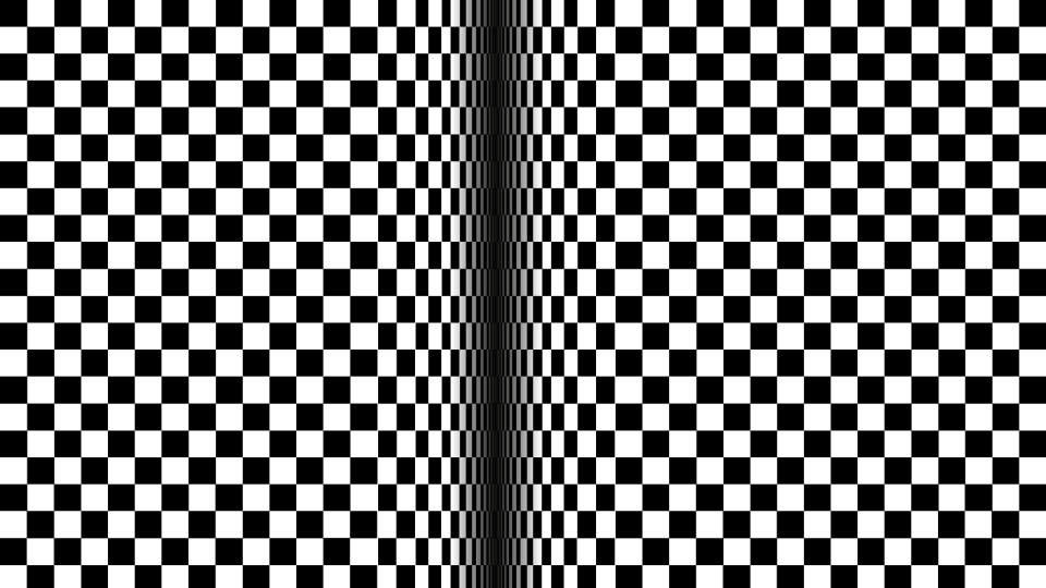 Contrast black white illusion. Free illustration for personal and commercial use.