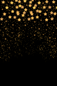 Gold golden star background. Free illustration for personal and commercial use.
