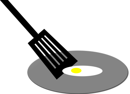 Fried egg breakfast Free illustrations. Free illustration for personal and commercial use.
