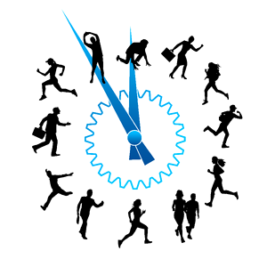 Race run movement. Free illustration for personal and commercial use.