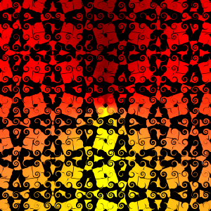 Black red yellow. Free illustration for personal and commercial use.