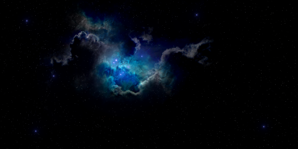 Space travel header banner. Free illustration for personal and commercial use.