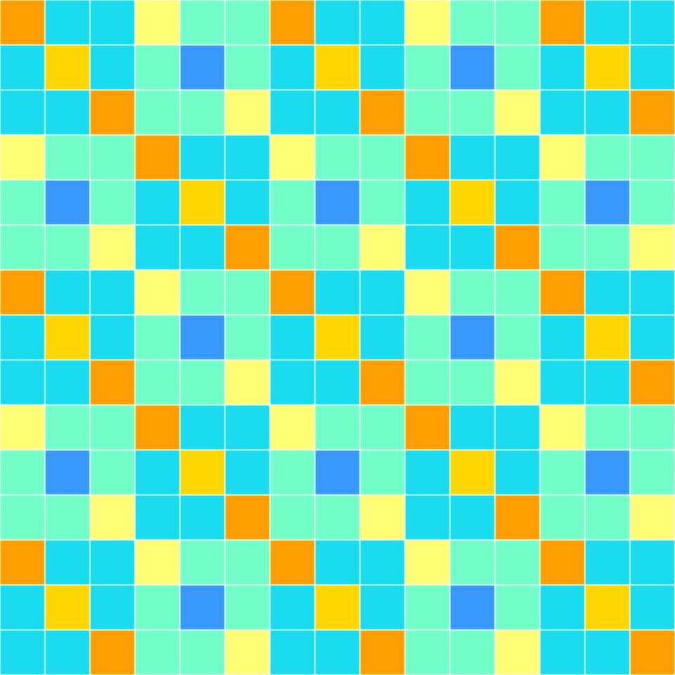 Colorful squares shapes. Free illustration for personal and commercial use.